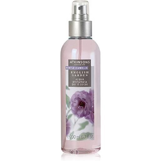 ATKINSONS english garden - gentle camelia - acqua per il corpo 200 ml