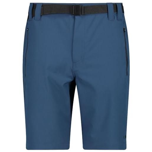 CMP pantaloncini da trekking uomo con cintura - 3t51847 (it, numero, 50, regular, regular, bluesteel)