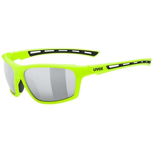 Uvex sportstyle 229 mirror sunglasses giallo litemirror silver/cat3