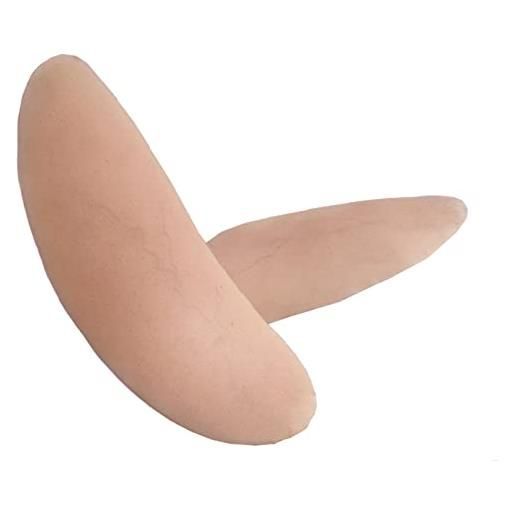 Bimei - spessori auto-adesivi per polpacci per gambe magre da donna, correttore per gambe in silicone (l, pelle artificiale)