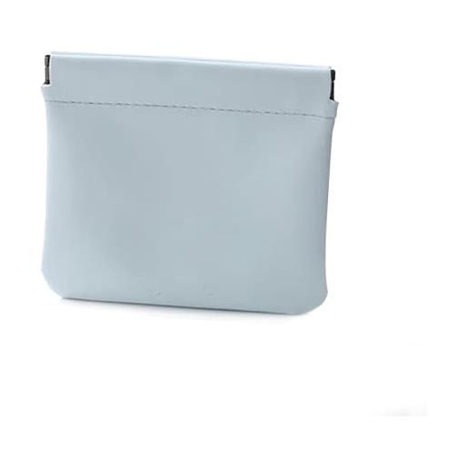 KaYno borsa per trucchi multifunzione in pelle, cambiare, rossetto data cable storage bag- haze blue, haze blue. 