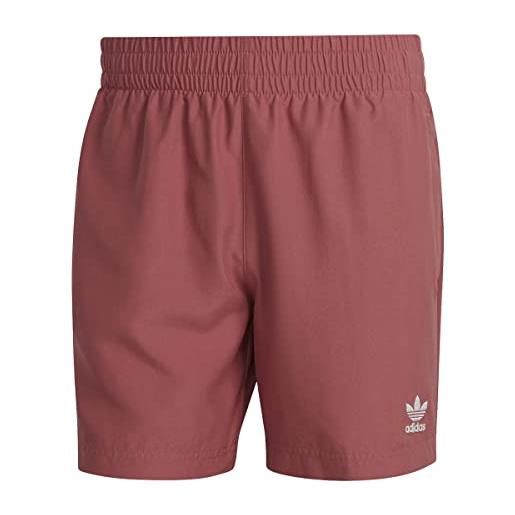 Adidas originals essentials, costume da nuoto uomo, pink strata/white, m