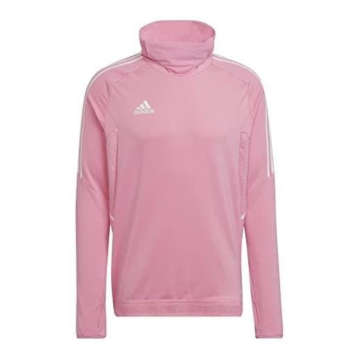 Adidas hd2302 con22 pro top maglia lunga uomo semi pink glow m