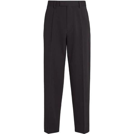 Zegna cotton and wool pants