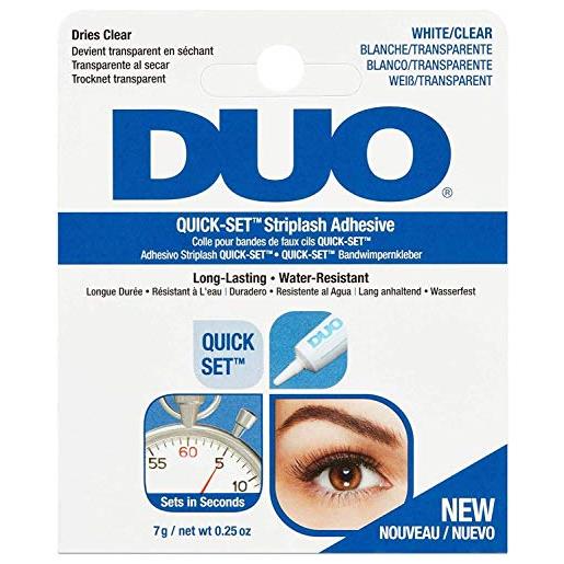 Ardell white/clear duo eyelash adhesive waterproof glue 7g. 25oz