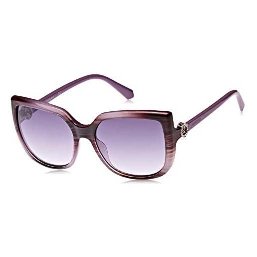 Swarovski sk0166-83z sunglasses, purple, 56 men's