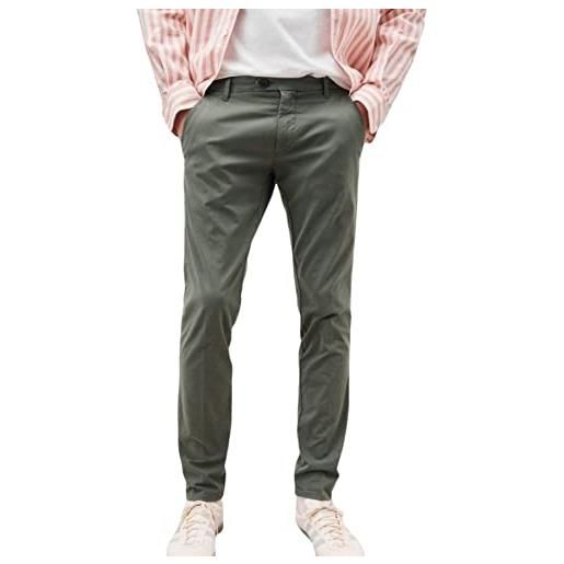 Roy Roger's pantaloni da uomo marchio, modello new rolf gabardine p23rru013c9250112, realizzato in cotone. Verde