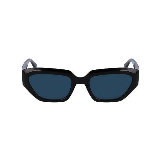 Calvin Klein Jeans ckj23652s sunglasses, 001 black, one size unisex
