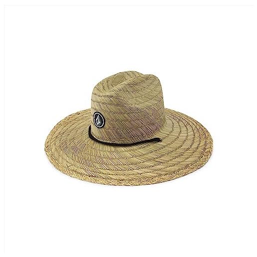 Volcom cappello di paglia lifeguard cappelli da spiaggia estivo l/xl (58-60 cm) - natura