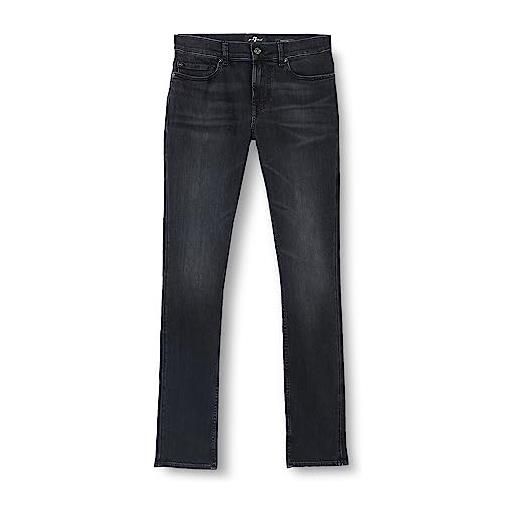 7 For All Mankind jspdc340 jeans, nero 01, 40 uomo