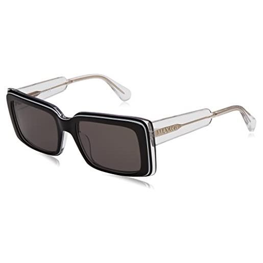Max &Co mo0040 01a sunglasses unisex plastic, standard, 53 men's