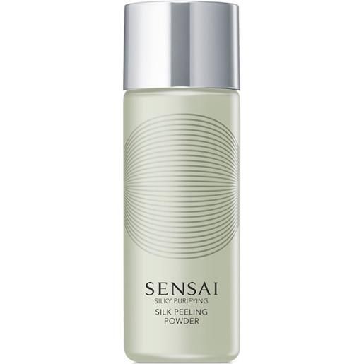 SENSAI pulizia silky purifying silk peeling powder limited edition - matcha