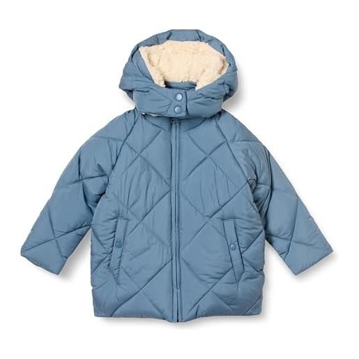 Amazon Essentials cappotto di piumino imbottito lungo bambine e ragazze, crema floreale, 5 anni