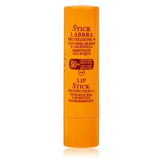 L'Erbolario, stick solare labbra ad alta protezione da raggi uva e uvb, spf 50, 4.5 ml