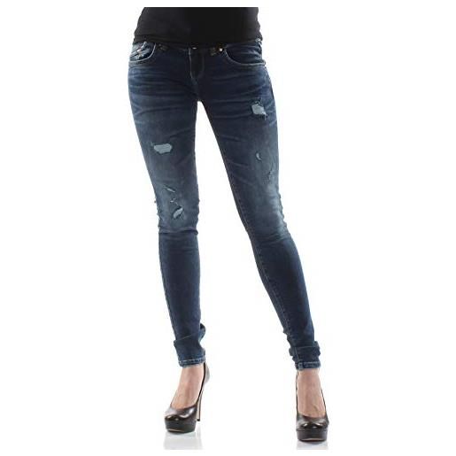 LTB jeans julita x jeans skinny, blu (tessa wash 52172), 27w / 32l donna