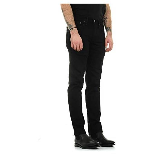 Levi's 511 slim, jeans uomo, nero (nero nightshine), 29w / 34l