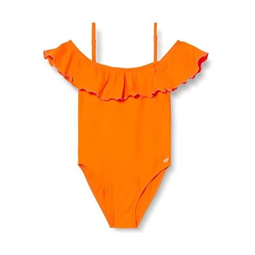 Haute pression t9054 co5 costume intero, orange, 12 anni bambina