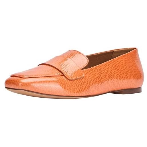 Geox women's d marsilea loafer, dk skin, 37 eu