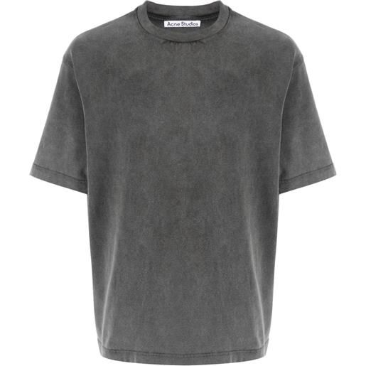 Acne Studios t-shirt con applicazione - grigio