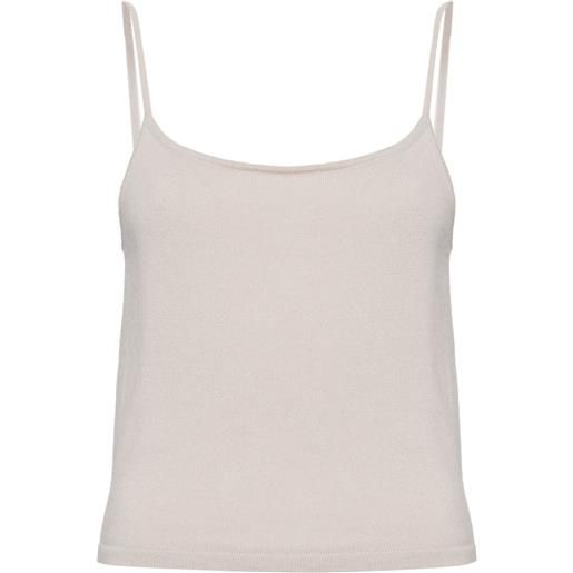 Teddy Cashmere canotta rapallo - grigio