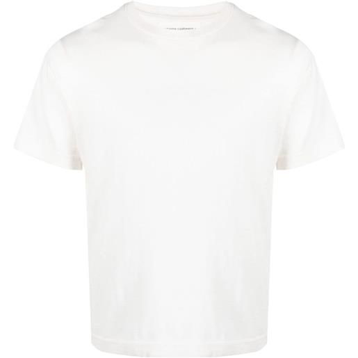 extreme cashmere t-shirt girocollo - bianco