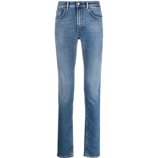 Acne Studios jeans slim con vita media - blu