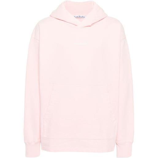 Acne Studios felpa con cappuccio - rosa