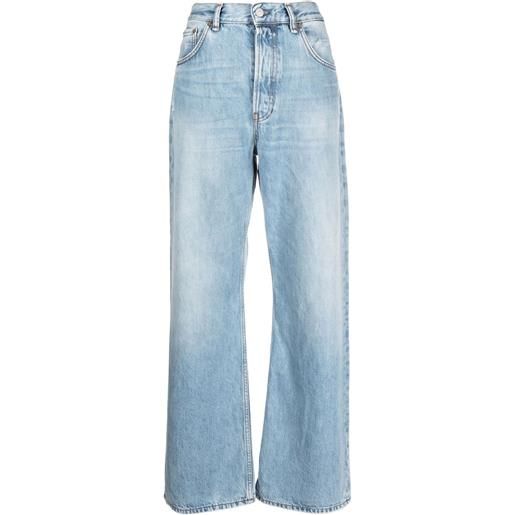 Acne Studios jeans a gamba ampia - blu