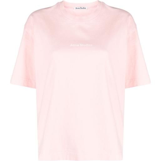 Acne Studios t-shirt con stampa - rosa