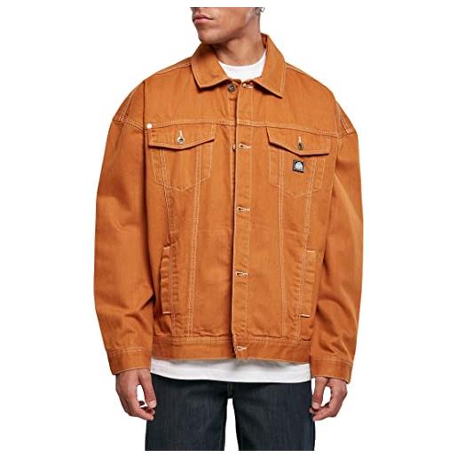 SOUTHPOLE script cotton jacket giacca, toffee, m men's