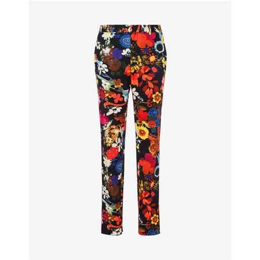Moschino pantalone in bull allover flowers