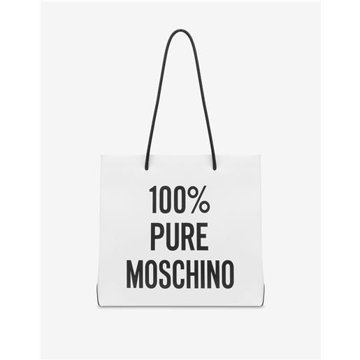 Moschino shopper in vitello 100% pure Moschino