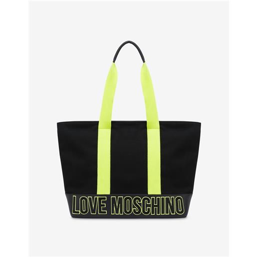 Love Moschino shopper in canvas free time