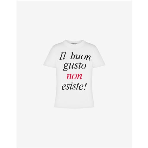Moschino t-shirt in jersey con stampa