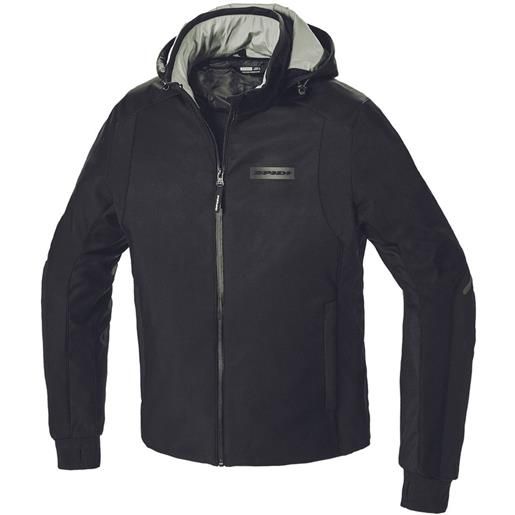 SPIDI - giacca SPIDI - giacca hoodie armor h2out nero
