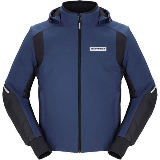 SPIDI - giacca SPIDI - giacca hoodie armor h2out nero / blue