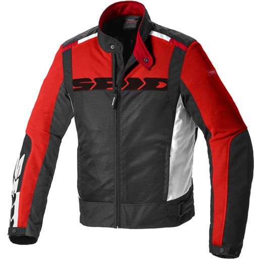 SPIDI - giacca SPIDI - giacca solar net sport nero / rosso