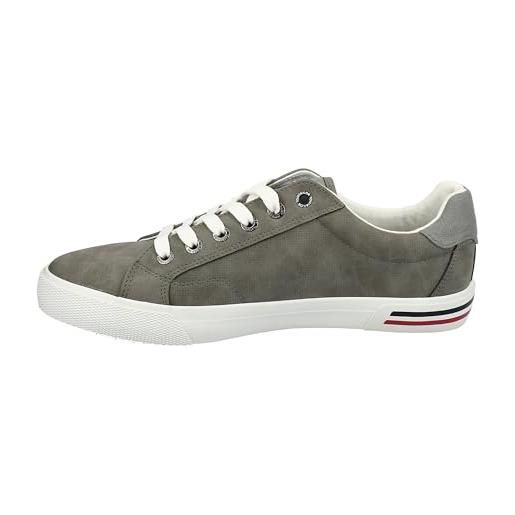 TOM TAILOR 5383201, scarpe da ginnastica uomo, grigio, 40 eu