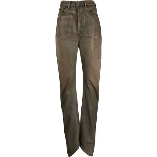 Acne Studios jeans con vestibilità comoda - marrone