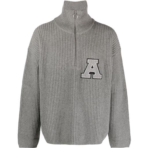 Axel Arigato maglione con applicazione team - grigio