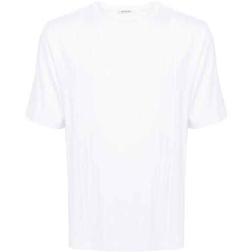Peter Do t-shirt con pieghe - bianco