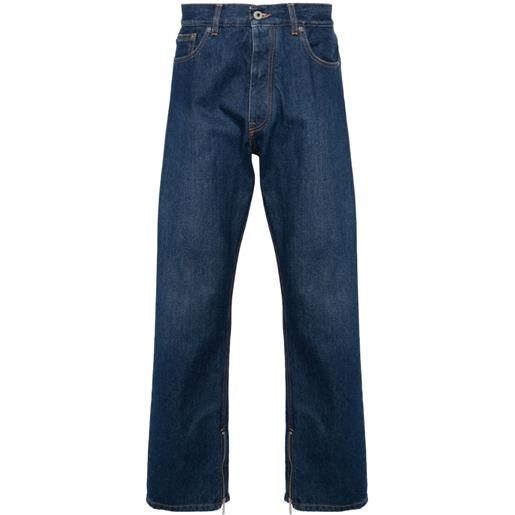 Off-White jeans a gamba ampia arr tab det skate - 4400 medium blue no color