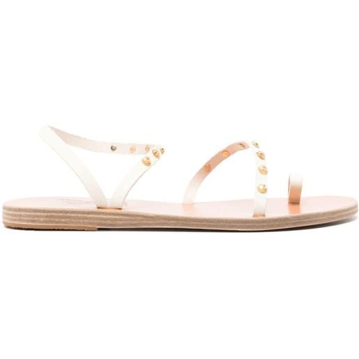 Ancient Greek Sandals sandali eleftheria bee - bianco