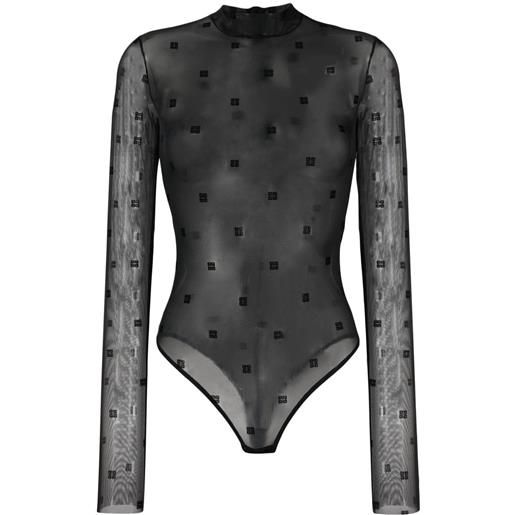Givenchy body con stampa - nero