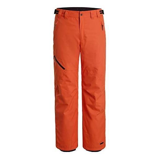 Icepeak colman, wadded trousers uomo, dark orange, l
