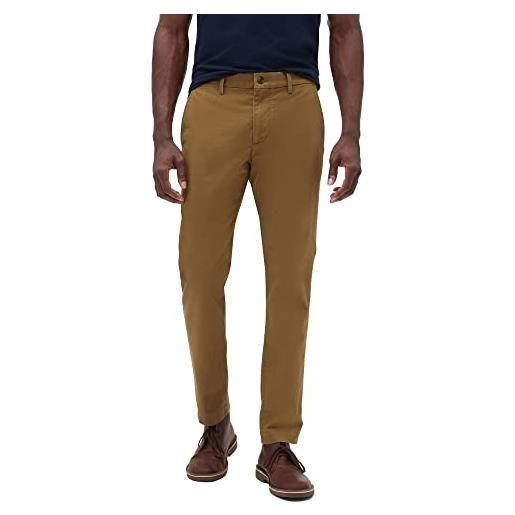 GAP v-essential khaki skinny fit cachi, iconico kaki, 31w x 32l uomo