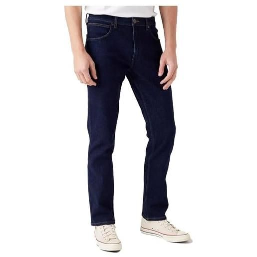Wrangler greensboro jeans, blu (day drifter), 40w / 36l uomo