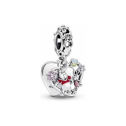 Pandora charm disney x 792214c01 doppio pendente