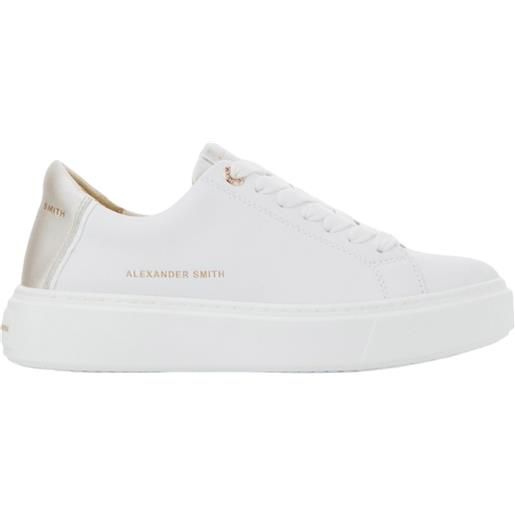 ALEXANDER SMITH sneakers london white silver - alazldw8250wsv - bianco