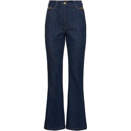 PATOU jeans svasati vita alta in denim